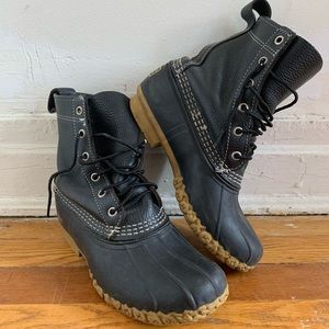LL Bean Duck Boots, Black